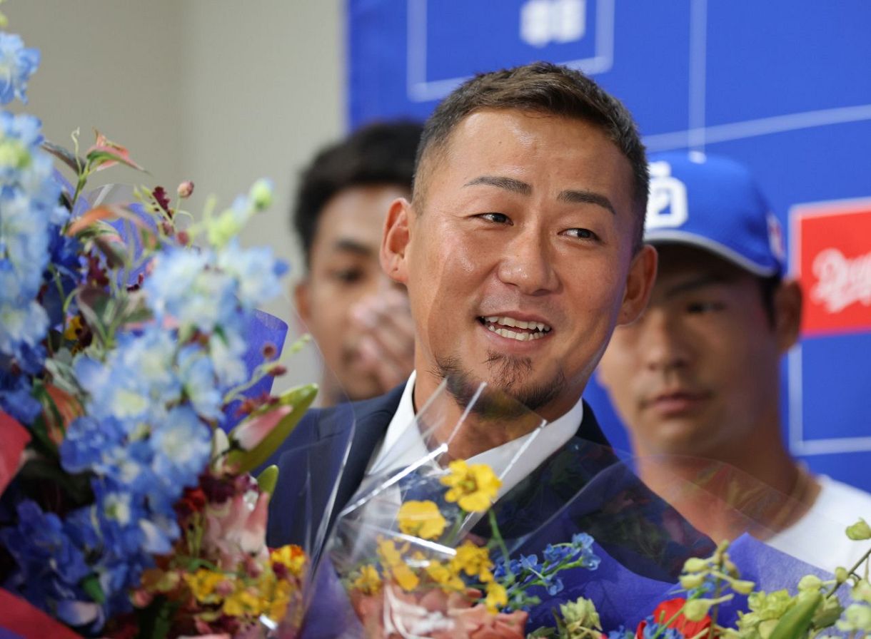 中田翔、現役引退、引退会見