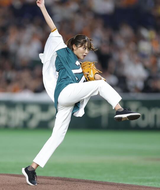 始球式、ファーストピッチ、五十嵐にいか、日本テレビ、アナウンサー